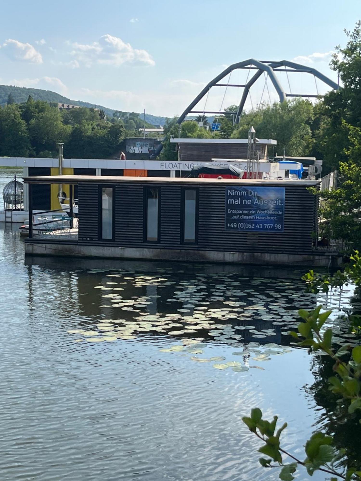 Hotel Hausboot Jeknic Saarbrücken Esterno foto